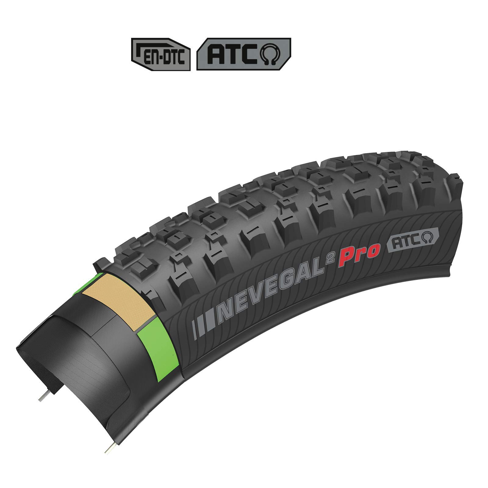 KENDA NEVEGAL Pro 27.5x2.6 2本中古 1本新品 KENDA Nevegal 2 PRO ATC EN-DTC tire for Bicycles, Tires - Amazon